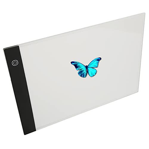 A3 LED Diamantzeichnung Tracing Light Pad Kit - Flip Books A3 Flipbook Kit LED-Lichtbox Handzeichnung LED-Platine Ultradünnes tragbares Malwerkzeug für Animationsskizzen Zeichnen von HUOLE