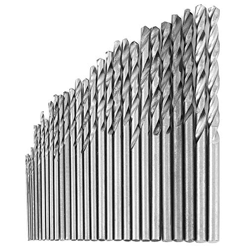 HUONIU 16-teiliger HSS-Spiralbohrer mit geradem Schaft 0,8–1,5 mm für Elektroarbeiten von HUONIU