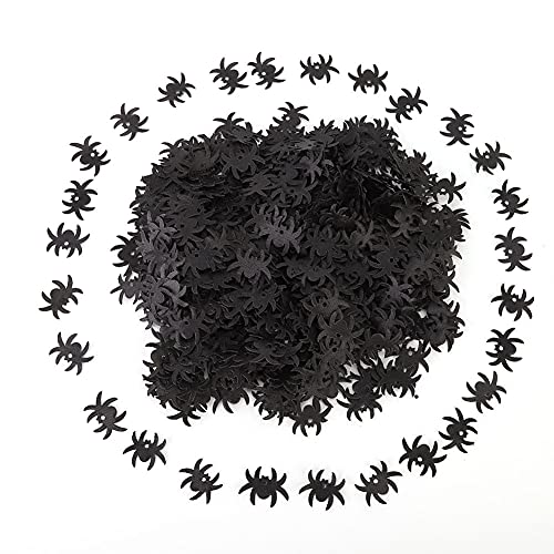 HUONIU 500 Pcs Halloween Confetti Glitter Confetti Sprinkles Bulk Bat Spider Pumpkin Sequins Halloween Prank Props Small Size Funny Halloween Decoration for Halloween Party Supplie (0.78) von HUONIU