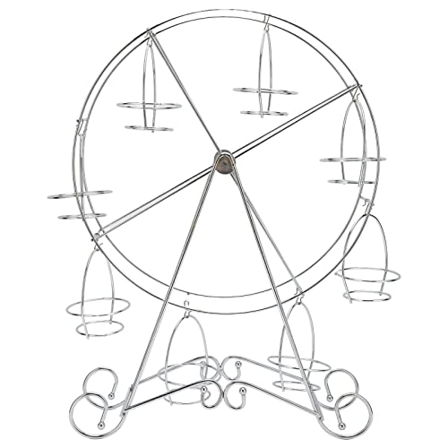 HUONIU Riesenrad-Cupcake-Ständer für 8 Tassen, Dessert-Ständer für Partys und Veranstaltungen von HUONIU