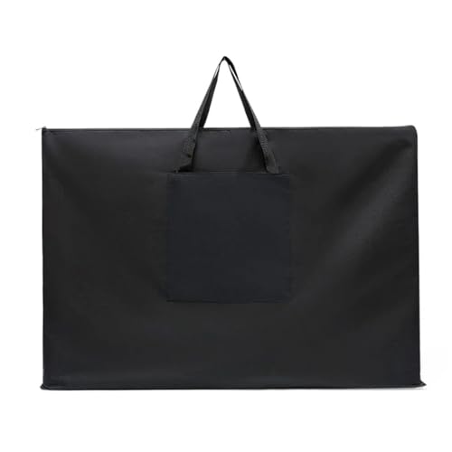 Künstler-Zeichenbrett Tasche 96 x 69 cm, große schwarze Kunst-Portfolio-Tasche, langlebige Leinwand-Aufbewahrung, Poster-/Malbrett-Tragetasche, Kunststudenten-Organizer mit Tasche Für Poster Skizziere von HUWOYG