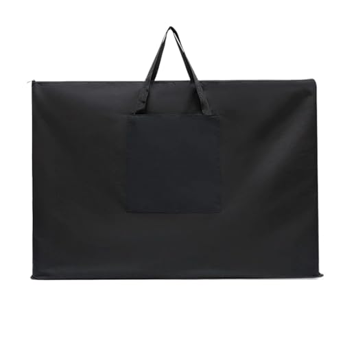 Künstler-Zeichenbrett Tasche Große Kapazität wasserdichte Oxford-Stoff Malerei Board Tasche einfache Zeichentasche Künstler Studenten Skizzieren Werkzeuge Set Für Poster Skizzieren(Black-Oversized) von HUWOYG