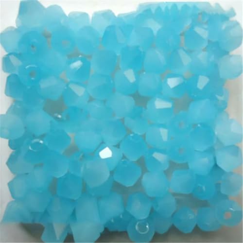 Sale: U Pick Color 3,0 mm 4,0 mm 6 mm 8 mm Bicone Austria Kristallperle Charm Glasperle Lose Abstandsperle für DIY Schmuckherstellung-einfarbig blau-8 mm 38 Stück pro Beutel von HUYTUY