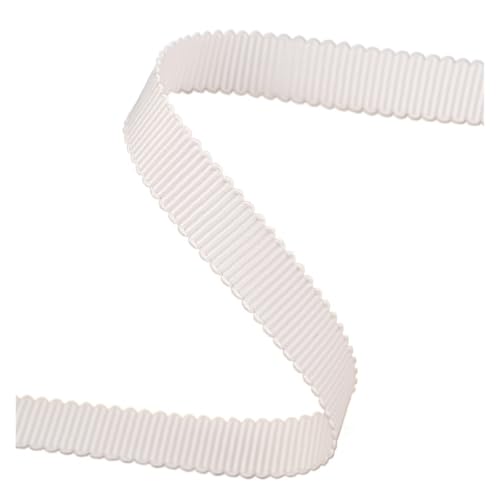 Gurtband Ripsband, Schrägband, mehrfarbig, Polyester-Bindeband, 6912152025mm, for Verpacken von Hüten, Kleidung, Blumensäckchen, Nähen(005,15mm 50yards) von HWJFDC