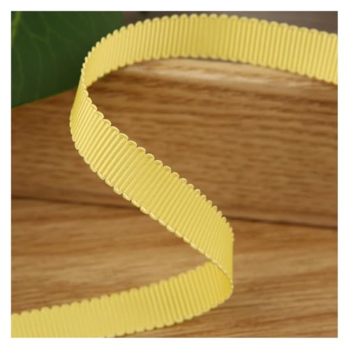 Gurtband Ripsband, Schrägband, mehrfarbig, Polyester-Bindeband, 6912152025mm, for Verpacken von Hüten, Kleidung, Blumensäckchen, Nähen(114,12mm 50yards) von HWJFDC