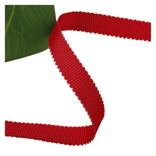 Gurtband Ripsband, Schrägband, mehrfarbig, Polyester-Bindeband, 6912152025mm, for Verpacken von Hüten, Kleidung, Blumensäckchen, Nähen(126,15mm 50yards) von HWJFDC