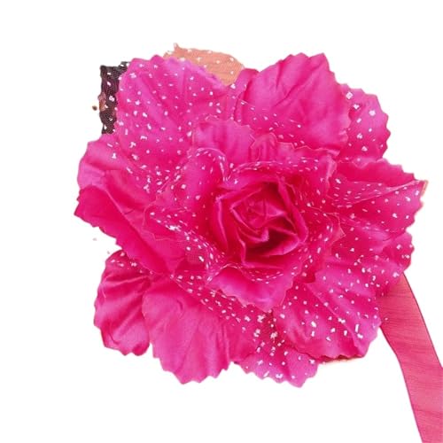 Verdrehte Gardinenhalter 4 stücke Pfingstrose Blume Fenster Vorhang Riemen Vorhang Clip Vorhang Halter Raffhalter Schnalle Clips Hängen Raffhalter Vorhang Hause Decor(Rose red) von HWJFDC