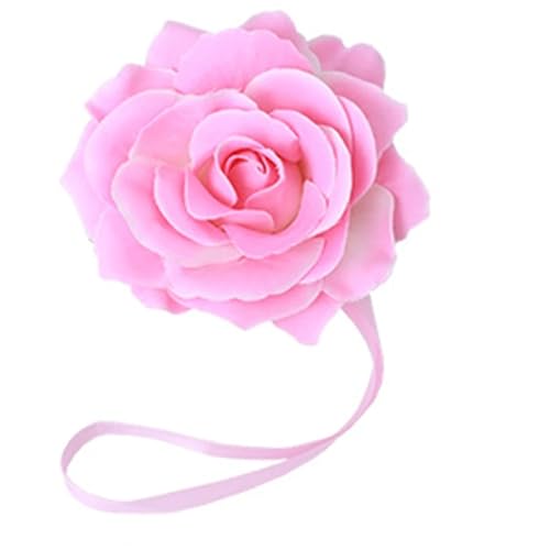 Verdrehte Gardinenhalter Blumen Magnetische Vorhang Clip Vorhang Halter Raffhalter Schnalle Clips Hängende Kugel Schnalle Raffhalter Vorhang Zubehör Wohnkultur(Pink,2 pcs) von HWJFDC