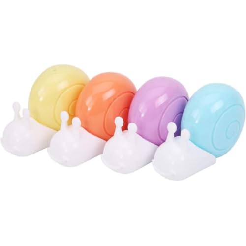 HWXZUUO 4-Pack Cute Animal Snails Correction Tape Stationery Office School Supplies, 1 von HWXZUUO