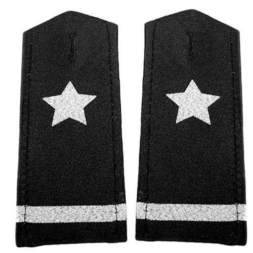 Captain Epauletten Streifen Schulterzubehör für Uniformen Drama Play Schulter Board Schulter Schmuck von HXNH