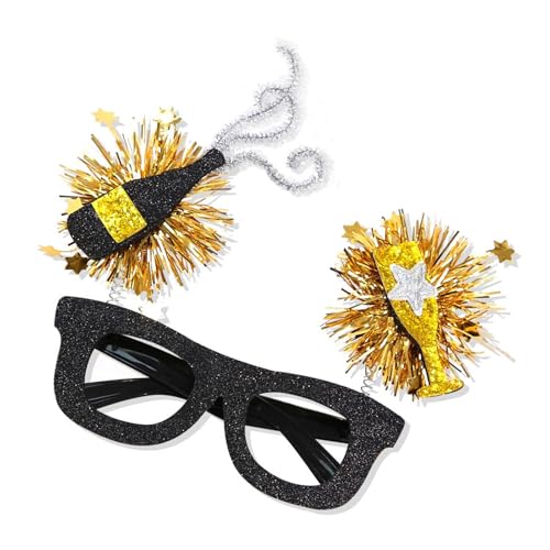 HXNH 2025 Celebration Eyewear Bequeme Partybrille Modische Partyzubehör Erwachsene Feier Brille von HXNH