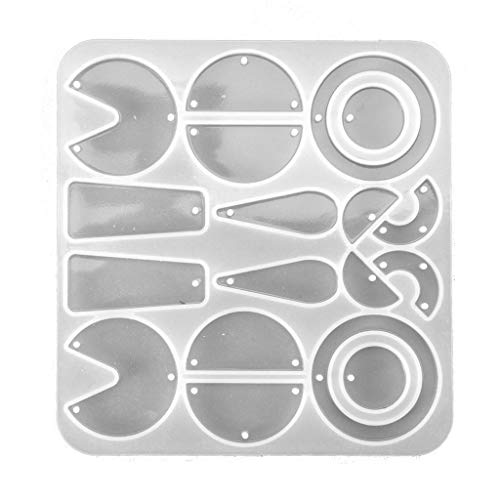 Handgefertigte Silikonform für Ohrhänger, UV-Kristall, Harz, Epoxidharz, Kunst, Handwerk, Ohrstecker, Gießform von HXNH