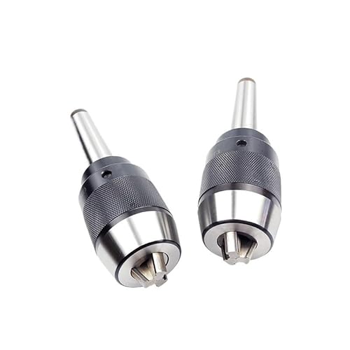 1pcs MT2 MT3 MT4 APU13 APU16 Tool Holder Series 0.05 Precision CNC Integrated Self-Tightening Lathe Tools Holder(B (Silvering),MTA2-APU13) von HXSMOZ