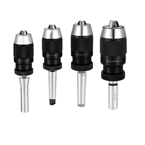 HXSMOZ 1set MT2 MT3 MT4 MT5 R8 C10 C12 C16 C20 B10 B12 B16 B18 B22 Morse Bohrfutter Drehmaschine CNC Bohrmaschine Selbstanziehendes Bohrfutter(C10-B10 (0.5-6mm)) von HXSMOZ