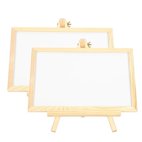 HYEIUIRA2 Stücke Kinder Holz Tafel Kleine Zeichnung Shop Schreibtafel Hause Bewegliche Dekoration von HYEIUIRA