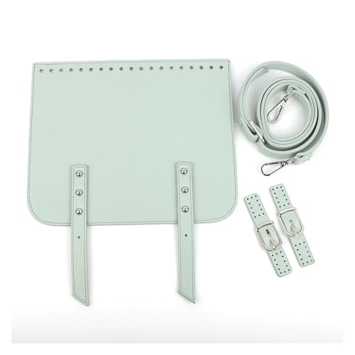 Leder Tasche machen Kit 3-teiliges Ledertaschen-Set, gehäkelte Umhängetasche mit Löchern, verstellbarer Taschengurt for DIY-Frauen-Handtaschen-Zubehör Für die Herstellung von Taschen, Handtaschen, DIY von HYFEUOKF