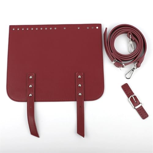 Leder Tasche machen Kit Diy handgemachte Handtasche Leder Schultergurt gewebte Tasche Set Tasche Böden mit Hardware-Paket Zubehör for Frauen Tasche Rucksack Für die Herstellung von Taschen, Handtasche von HYFEUOKF