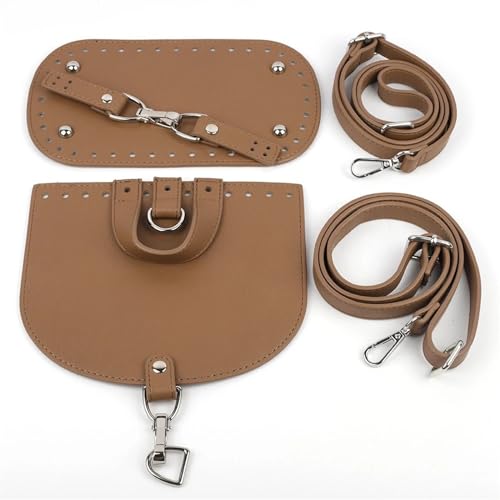 Leder Tasche machen Kit Diy handgemachte Handtasche Leder Schultergurt gewebte Tasche Set Tasche Böden mit Hardware-Paket Zubehör for Frauen Tasche Rucksack Für die Herstellung von Taschen, Handtasche von HYFEUOKF