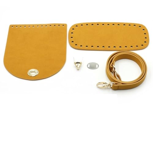 Leder Tasche machen Kit Diy handgemachte Handtasche Leder Schultergurt gewebte Tasche Set Tasche Böden mit Hardware-Paket Zubehör for Frauen Tasche Rucksack Für die Herstellung von Taschen, Handtasche von HYFEUOKF