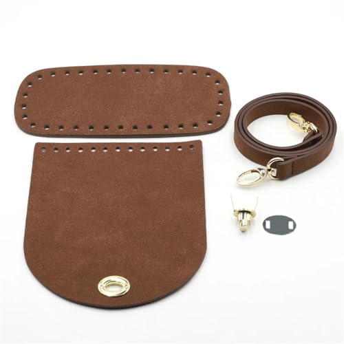 Leder Tasche machen Kit Diy handgemachte Handtasche Leder Schultergurt gewebte Tasche Set Tasche Böden mit Hardware-Paket Zubehör for Frauen Tasche Rucksack Für die Herstellung von Taschen, Handtasche von HYFEUOKF