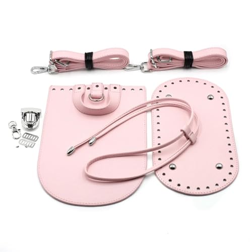 Leder Tasche machen Kit Diy handgemachte Handtasche Leder Schultergurt gewebte Tasche Set Tasche Böden mit Hardware-Paket Zubehör for Frauen Tasche Rucksack Für die Herstellung von Taschen, Handtasche von HYFEUOKF