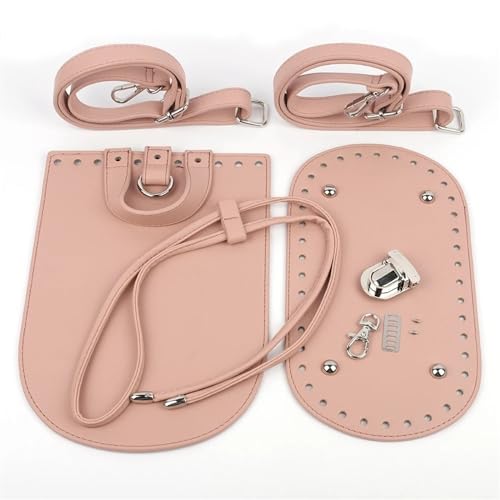 Leder Tasche machen Kit Diy handgemachte Handtasche Leder Schultergurt gewebte Tasche Set Tasche Böden mit Hardware-Paket Zubehör for Frauen Tasche Rucksack Für die Herstellung von Taschen, Handtasche von HYFEUOKF