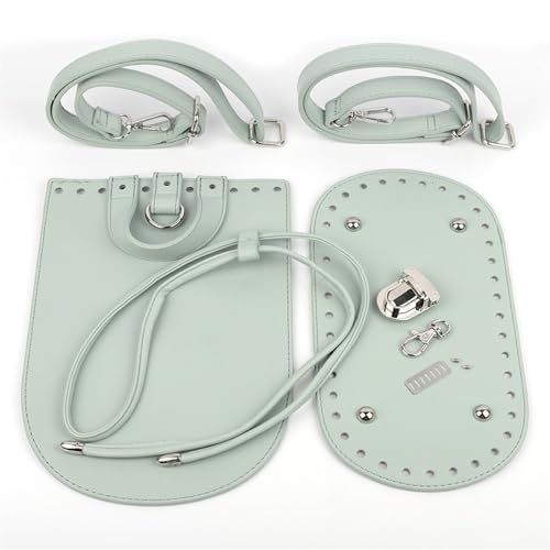 Leder Tasche machen Kit Diy handgemachte Handtasche Leder Schultergurt gewebte Tasche Set Tasche Böden mit Hardware-Paket Zubehör for Frauen Tasche Rucksack Für die Herstellung von Taschen, Handtasche von HYFEUOKF