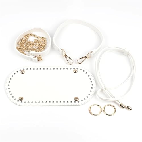 Leder Tasche machen Kit Diy handgemachte Handtasche Leder Schultergurt gewebte Tasche Set Tasche Böden mit Hardware-Paket Zubehör for Frauen Tasche Rucksack Für die Herstellung von Taschen, Handtasche von HYFEUOKF