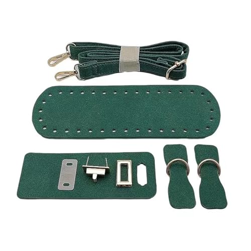 Leder Tasche machen Kit Handgefertigter Taschenriemen aus Leder for Handtaschen, gewebtes Set, Taschenböden mit Hardware-Zubehör for DIY-Schulterhandtaschen Für die Herstellung von Taschen, Handtasche von HYFEUOKF