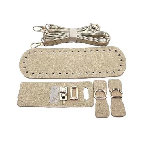 Leder Tasche machen Kit Handgefertigter Taschenriemen aus Leder for Handtaschen, gewebtes Set, Taschenböden mit Hardware-Zubehör for DIY-Schulterhandtaschen Für die Herstellung von Taschen, Handtasche von HYFEUOKF