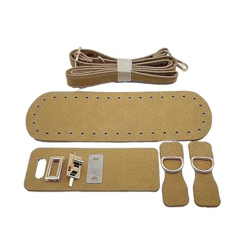 Leder Tasche machen Kit Handgefertigter Taschenriemen aus Leder for Handtaschen, gewebtes Set, Taschenböden mit Hardware-Zubehör for DIY-Schulterhandtaschen Für die Herstellung von Taschen, Handtasche von HYFEUOKF