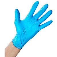 HYGOSTAR unisex Einmalhandschuhe CLASSIC  blau Größe L 100 St. von HYGOSTAR