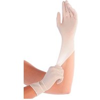 HYGOSTAR unisex Einmalhandschuhe ELASTIC weiß Größe M 100 St. von HYGOSTAR