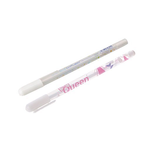 HYROOY 1 x Hakenliner-Stift, Signatur-Marker, schwarzes Papier, Textmarker, Reviser, 0,8 mm, Kunststoff von HYROOY