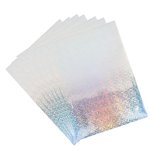 HYTROVE 10 Blätter farbiges Papier weißes Baupapier weißes Papier Glänzend Kopierpapier druckbar druckerpapier aufkleberpapier buntes Papier Fotopapier für Drucker das Haustier Colorful von HYTROVE