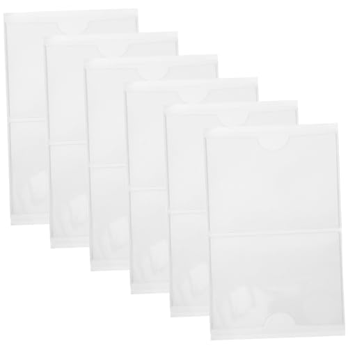 HYTROVE 12Stücke Selbstklebende Etikettentaschen Transparente Kartenhalter Für Aufbewahrung Von Ausweisen Und Karten Langlebig Und Einfach Anzubringen HYTROVE 12Stücke Selbstklebende Etikettentaschen Transparente Kartenhalter Für Aufbewahrung Von Ausweisen Und Karten Langlebig Und Einfach Anzubringen von HYTROVE