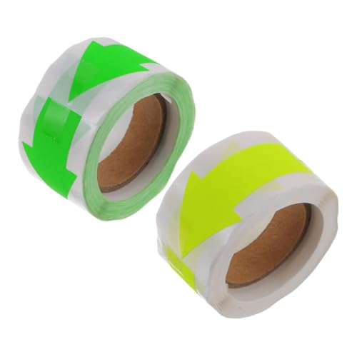 HYTROVE 2Rollen Pfeilförmige Aufkleber Selbstklebende für Leuchtende pro Verpacken und Verschließen HYTROVE 2Rollen Pfeilförmige Aufkleber Selbstklebende für Leuchtende pro Verpacken und Verschließen von HYTROVE