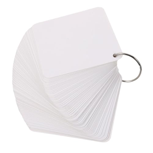 HYTROVE 300Blätter Blanko Karteikarten mit Ring Leere Notizkarten für DIY Kartengestaltung Memo Karten für Schule Büro und Kreative Projekte Vielseitig Einsetzbar HYTROVE 300Blätter Blanko Karteikarten mit Ring Leere Notizkarten für DIY Kartengestaltung Memo Karten für Schule Büro und Kreative Projekte Vielseitig Einsetzbar von HYTROVE