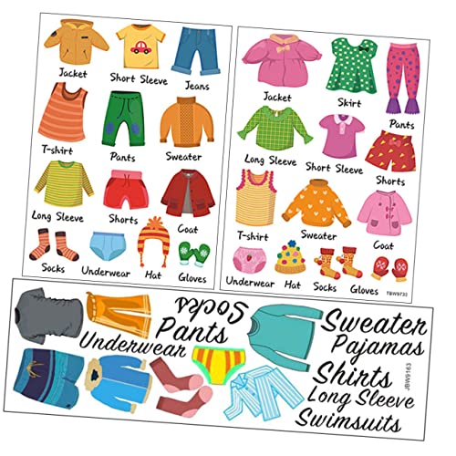 HYTROVE 3Blätter Aufkleber für Reflektierende Klassifizierungsetiketten aus Praktische Sortierlabels für Kleidung Kommode und Garderobe Dekorative Aufkleber HYTROVE 3Blätter Aufkleber für Reflektierende Klassifizierungsetiketten aus Praktische Sortierlabels für Kleidung Kommode und Garderobe Dekorative Aufkleber von HYTROVE