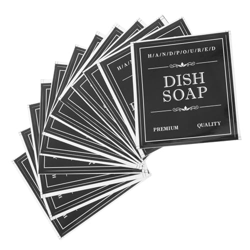 HYTROVE 3Sätze Reise Spender Selbstklebende Wasserfeste Aufkleber für Shampoo und Lotionflaschen zur Organisation von Badezimmerprodukten HYTROVE 3Sätze Reise Spender Selbstklebende Wasserfeste Aufkleber für Shampoo und Lotionflaschen zur Organisation von Badezimmerprodukten von HYTROVE