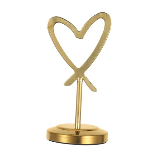 HYTROVE Herzförmiger Memo Halter Clip für Hochzeiten und Restaurants Multifunktionaler Kartenhalter für Tischkarten Memos und Fotos Langlebig HYTROVE Herzförmiger Memo Halter Clip für Hochzeiten und Restaurants Multifunktionaler Kartenhalter für Tischkarten Memos und Fotos Langlebig von HYTROVE