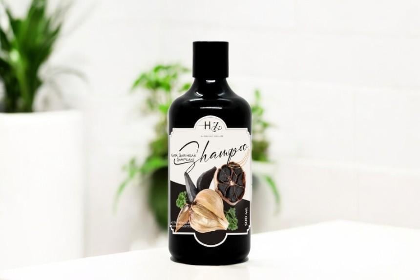 Schwarzer Knoblauch Shampoo | 500Ml Natürliche Haarpflege Zur Kräftigung, Wachstum & Glanz von HZKosmetik