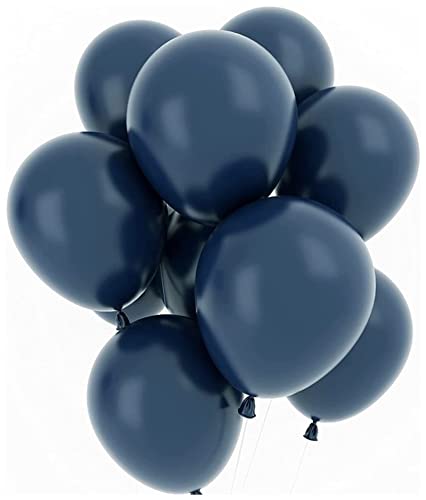 HZWMQDLF Happy Birthday Ballon Weiße Sandballons Avocado Grüne Dusche Party Ballons Hochzeit Happy Birthday Decoration Ballons Helium Ballons Luftballons(Navy Blue,12inch) von HZWMQDLF