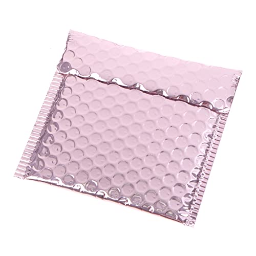 Luftpolsterumschläge 10 stücke Blase Favor Bag & Mailing Enveloprose Goldfolie Mailer for Geschenk Verpackung & Hochzeit Umschläge Rose Gold Blase Luftpolsterumschläge von HZWMQDLF