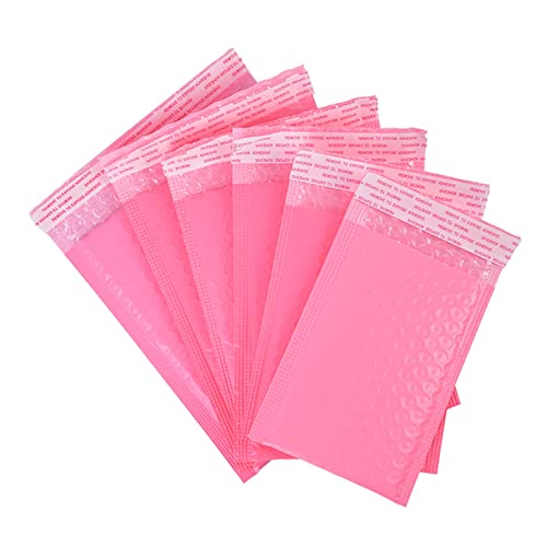 Luftpolsterumschläge 10 stücke Bubble Mailer Purple Poly Bubble Mailer Selbstdichtung Gepolsterte Umschläge Geschenkbeutel for Buchmagazin gesäumte Mailer Selbstsiegel Luftpolsterumschläge(Pink) von HZWMQDLF