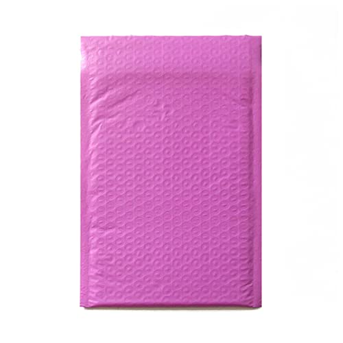 Luftpolsterumschläge 17.3x23cm Gepolsterte Umschlag Rosa/Blau Film Blase Bag Stoßfest Kurier Taschen Kleine Verpackung Bubble Mailer 50 stücke Luftpolsterumschläge(Light purple) von HZWMQDLF