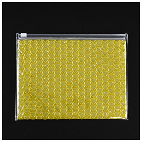 Luftpolsterumschläge 20 stücke Bubble Mailer Farbe ZIPLOCK Blase Bags Wasserdichte Versandtasche Logistik Stoßdichte Tasche Geschäftszubehör 21x16cm Luftpolsterumschläge(Yellow) von HZWMQDLF