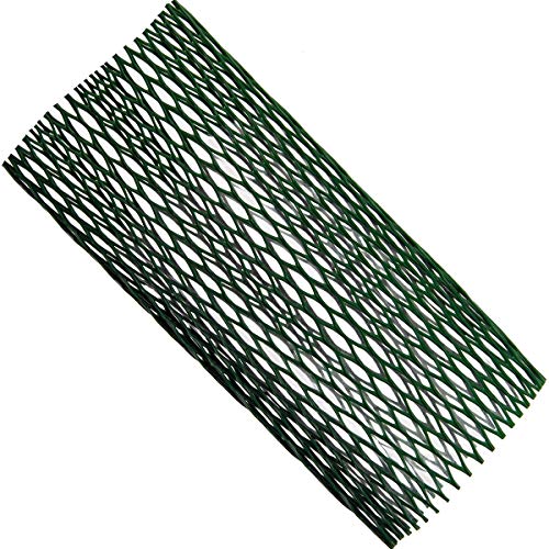 HaGa® 1 m Verpackungsnetz Netzschlauch Schutznetz Ø 100-200 mm | Farbe Grün | Oberflächenschutznetz | Netzbeutel | wiederverwendbar | Meterware von HaGa