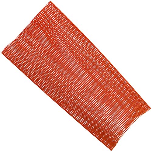 HaGa® 1 m Verpackungsnetz Netzschlauch Schutznetz Ø 100-200 mm orange | Oberflächenschutznetz | Netzbeutel | wiederverwendbar | Meterware von HaGa