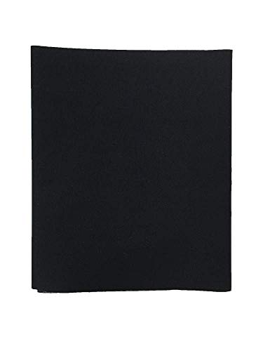 1 Patche zum Aufbügeln Schwarz. Flicken zum Aufbügeln. Aufbügelflicken Bügelflicken für Kleidung. Flicken Reparatur Kit für Kleidung, Jeans, Jacken (30 x 9 cm) von Haberdashery Online